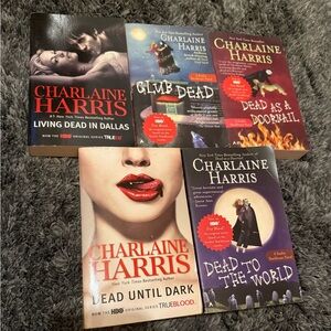 Charlaine Harris HBO True Blood Vampire Book Set